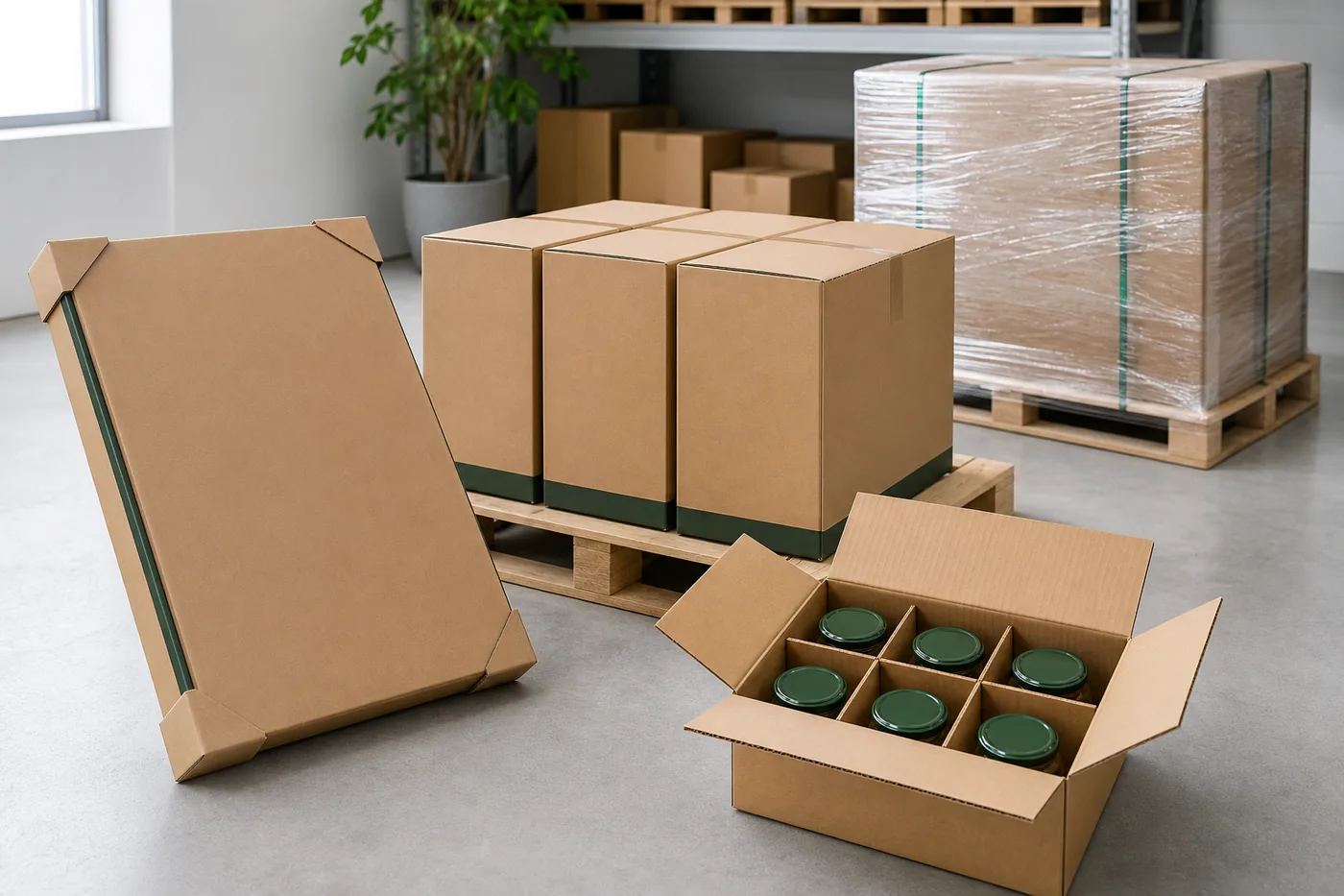Các giải pháp bao bì carton cho nội thất, thực phẩm và vận chuyển