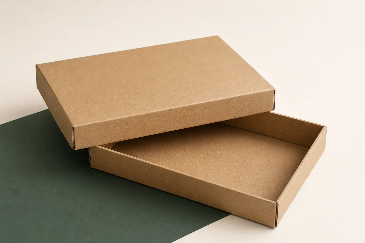 Thùng carton âm dương gồm nắp và đáy rời